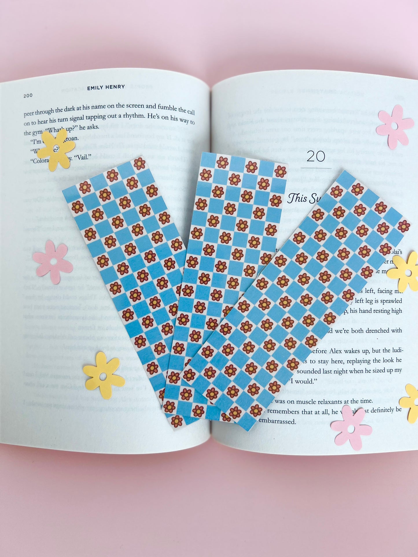 Checker Vibes Lamented Bookmark