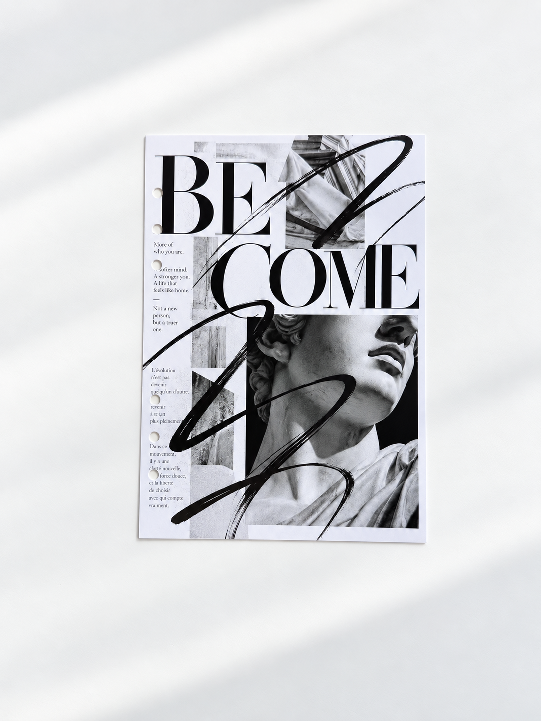 PREORDER: Chic in Black | A5 Planner Dashboards · Set of 6