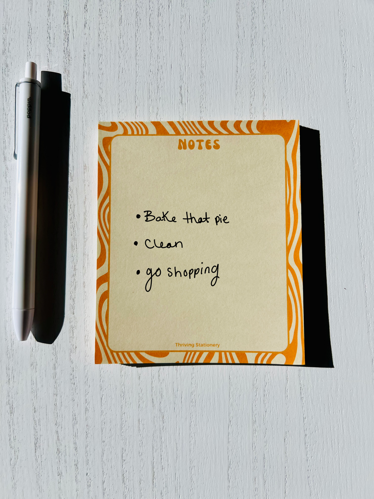 Groovy Baby Blank Notepad