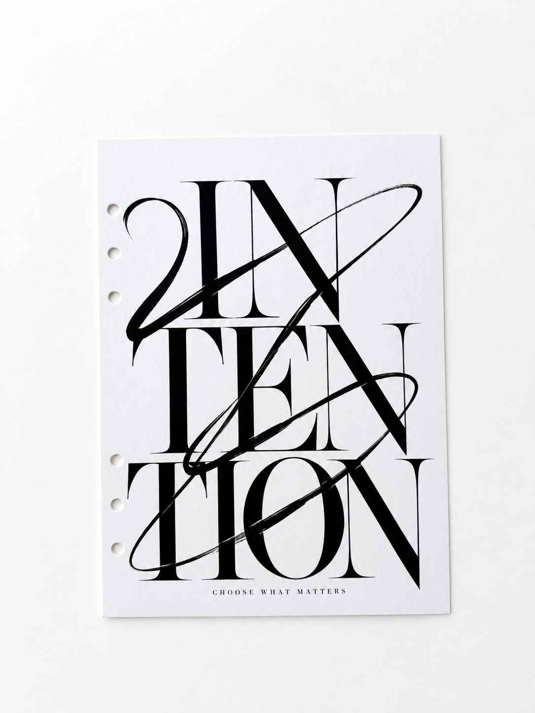 PREORDER: Chic in Black | A5 Planner Dashboards · Set of 6