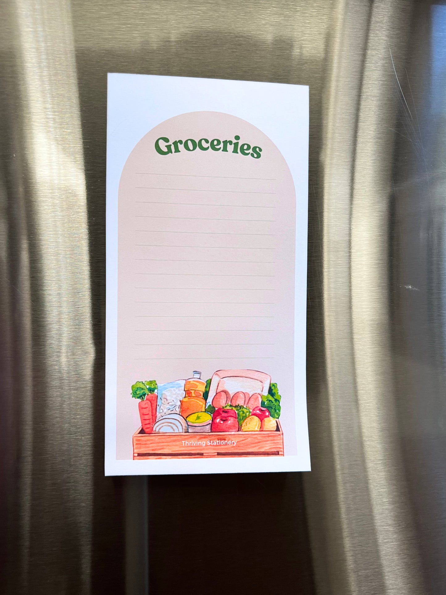 Vintage Market Magnetic Grocery List