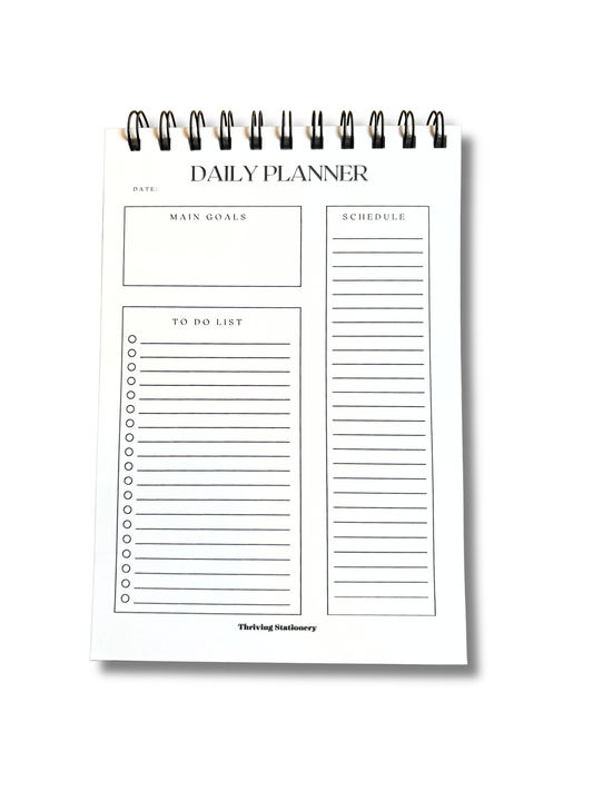 Daily Planner Undated – Floral Sunshine A5 60-Day Goal Planner