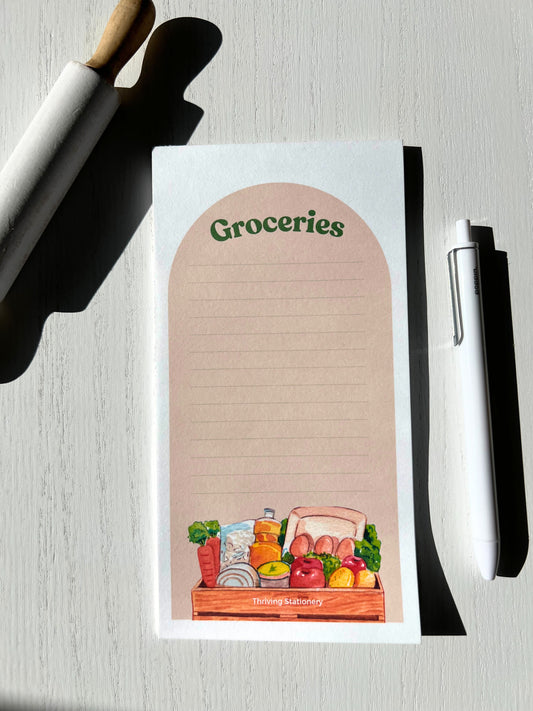 Vintage Market Magnetic Grocery List