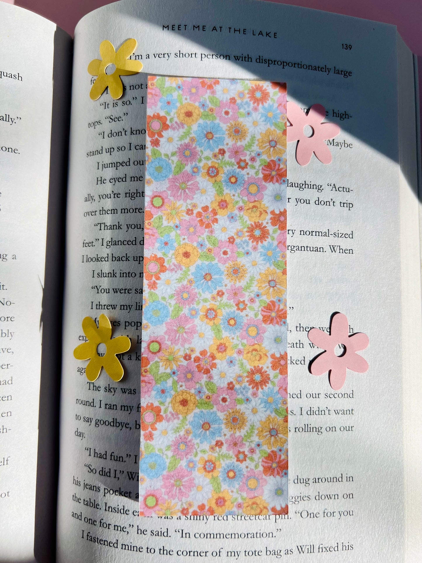 Floral Forever  Lamented Bookmark