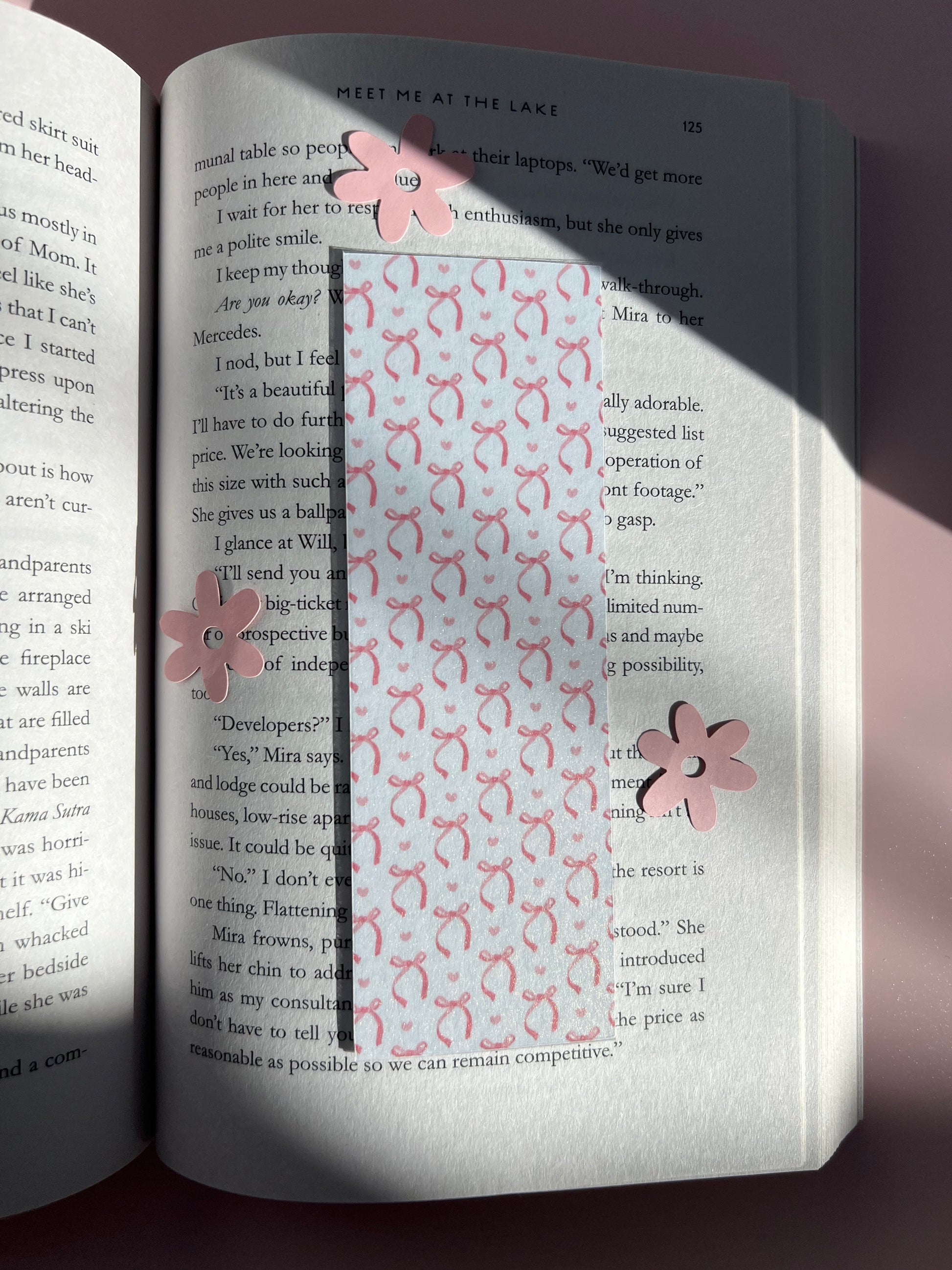 Bows Everywhere Bookmark- Gift For Readers | Thriving Stationery