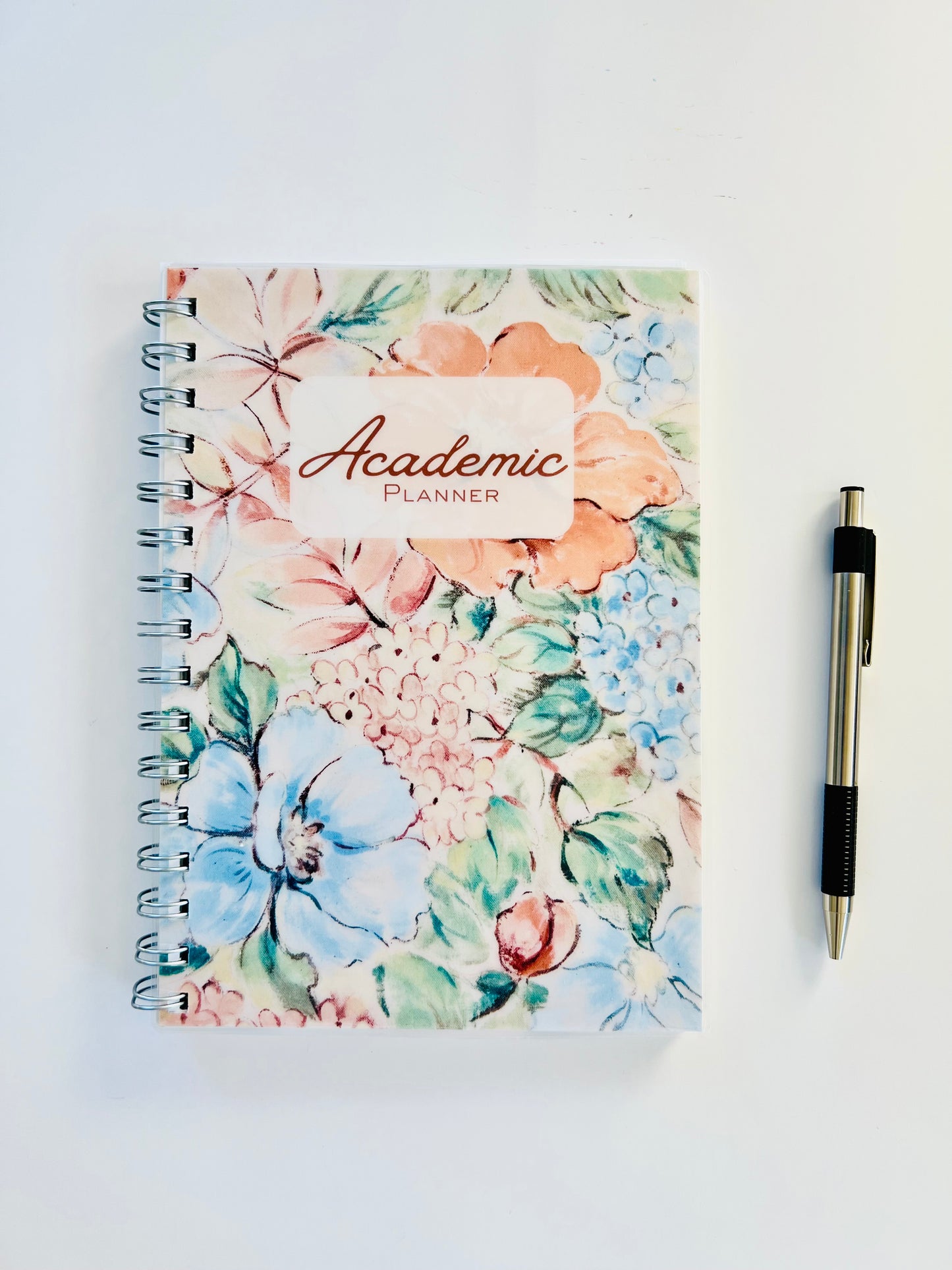 A5 -12 Month Student Planner Weekly Layout – Academic Planner for High School & College Students