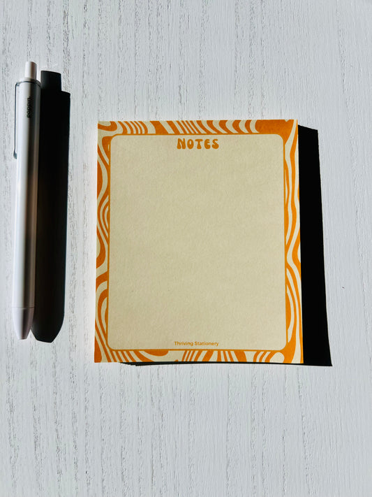 Groovy Baby Blank Notepad