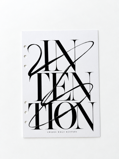 PREORDER: Chic in Black | A5 Planner Dashboards · Set of 6