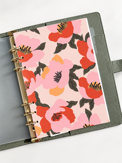 PREORDER In Full Bloom | A5 Planner Dashboard Set — 6 Pack