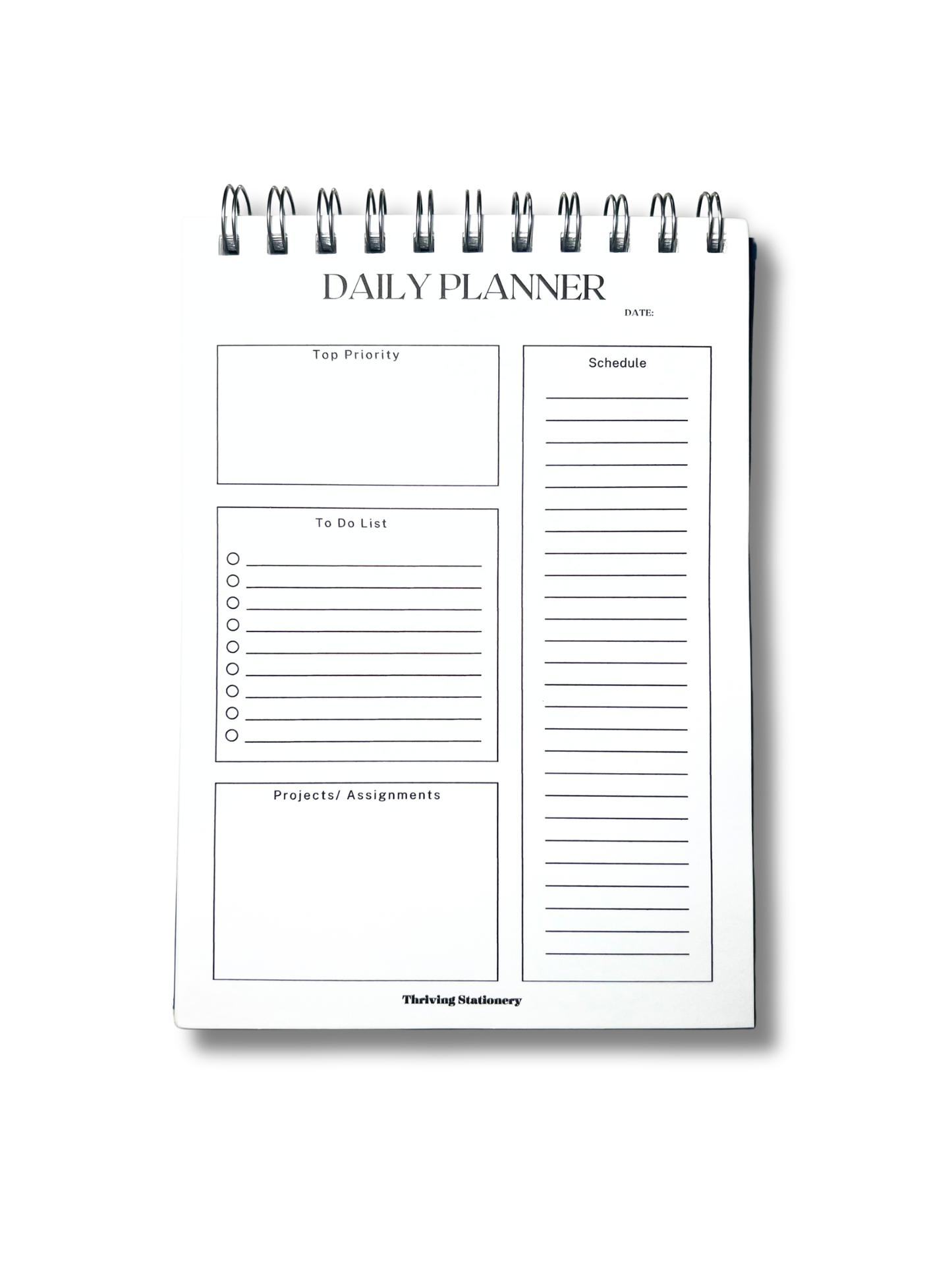 Thriving Daily Academic Planner (Undated)