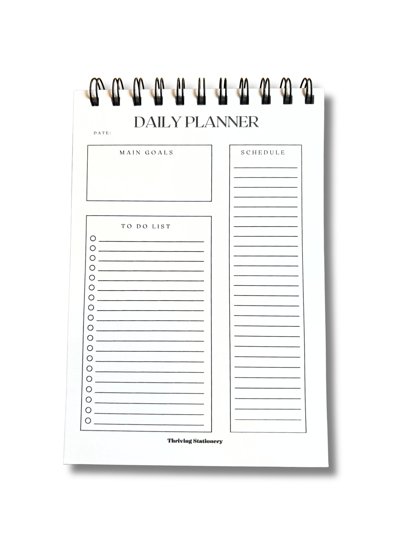 A5 Undated Daily Planner